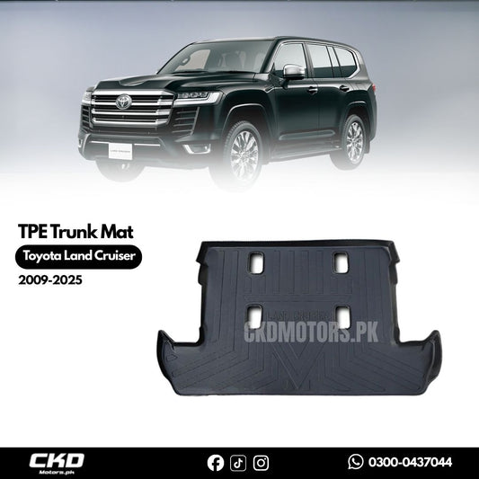 TPE Car Trunk Mat For Toyota Land Cruiser 2009-2025