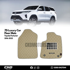 7D Floor Mat For Toyota Fortuner 2016-2025