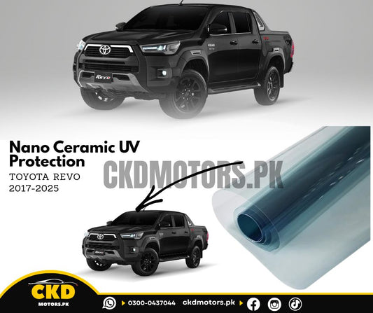 Nano Ceramic UV Protection for Toyota Hilux Revo 2017–2025