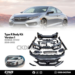 Honda Civic X Type R Body Kit Version 1 | 2016-2021