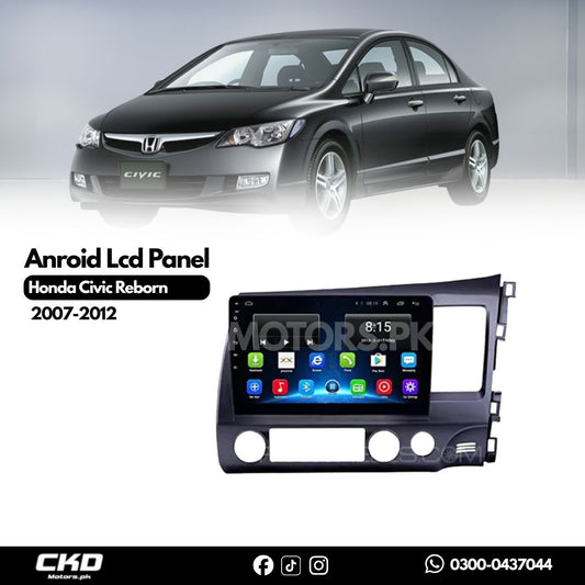 Anroid Lcd Panel For Honda Civic Reborn 2007-2012