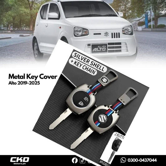 Metal Key Cover For Alto 2019-2025