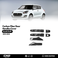 Suzuki Swift Carbon Fiber Door Handles Cover for 2022-2025