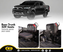 Rear Trunk SUV Seats For Toyota Hilux Revo 2017–2025