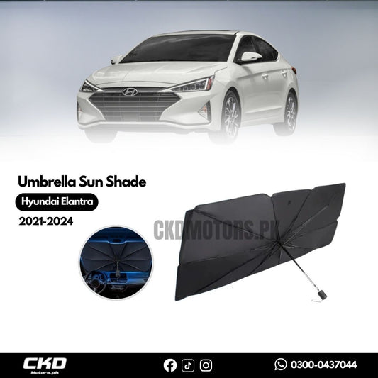 Umbrella Sun Shade Cover for Hyundai Elantra hybrid 2021-2024