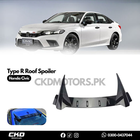 Honda Civic 11 Gen Type R Roof Spoiler | 2022-2024