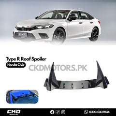 Honda Civic 11 Gen Type R Roof Spoiler | 2022-2024