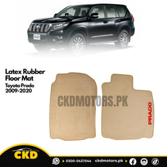 Latex Rubber Floor Mat For Toyota Prado 2009-2020