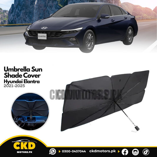 Car Umbrella Sun Shade Cover for Hyundai Elantra 2024-2025