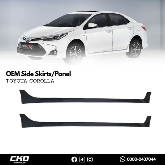 Toyota Corolla 2015-2024 OEM Side Skirts/Panel