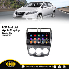 LCD Android Apple Carplay For Honda City 2009-2020