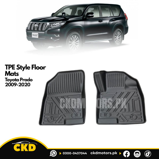 TPE Style Floor Mats for Toyota Prado 2009-2020