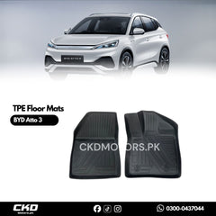 TPE Floor Mats For BYD Atto 3 (2025) – All-Weather Premium Interior Protection