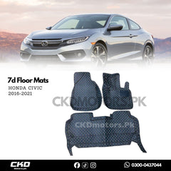 Honda Civic X 2016-21 7D Floor Mats