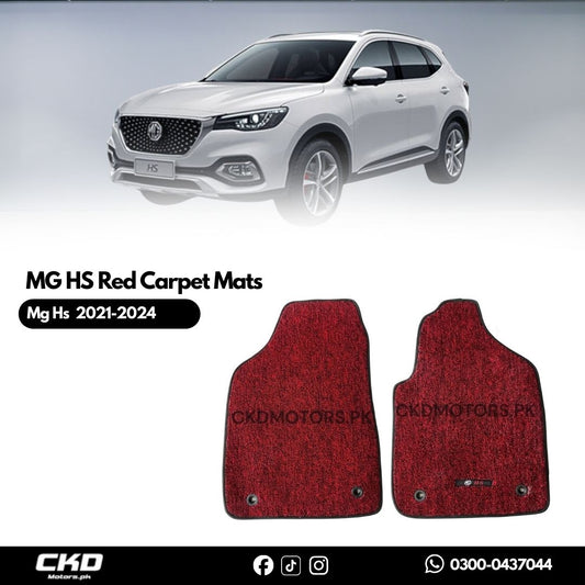 MG HS Red Carpet Mats Stylish | 2021-24