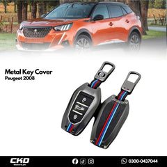 Metal Key Cover For Peugeot 2008