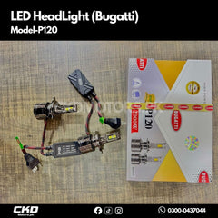 Bugatti LED HeadLight  P120 | H4, H11 , 9005, 9006 | 2000W
