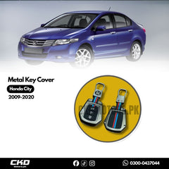Metal Key Cover for Honda City 2009-2020