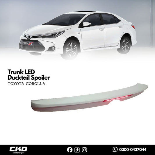 Toyota Corolla 2015-2024 Trunk LED Ducktail Spoiler