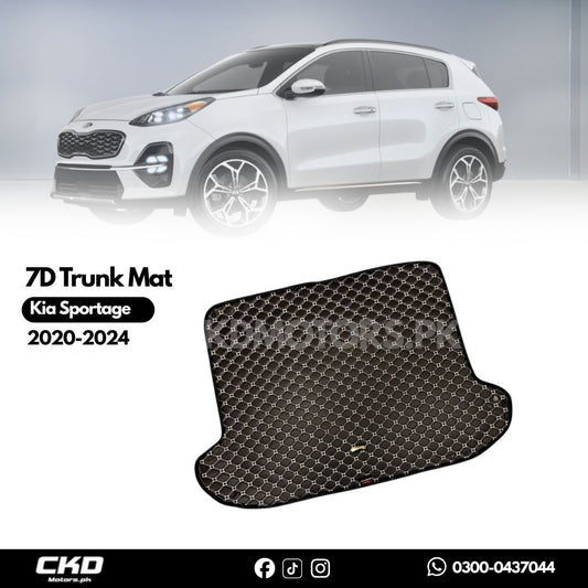 7D Trunk Mat For Kia Sportage 2020-2024