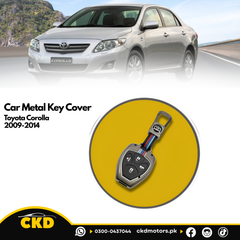 Metal Key Cover for Toyota Corolla 2009-2014