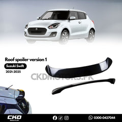 Suzuki Swift 2022-2024 Roof spoiler version 1