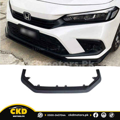 Honda Civic 2022-24 Xi Matt Black Splitter/Canard