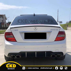 Mercedes C class w204 2007-2012 Trunk Spoiler