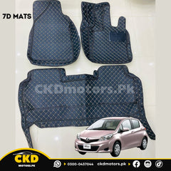 Toyota Vitz 2011-2020 7D Floor Mats