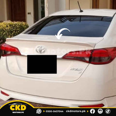 Toyota Yaris 2020-2024 Trunk Spoiler Slim Version 4