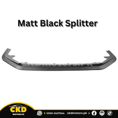 Honda Civic 2022-24 Xi Matt Black Splitter/Canard