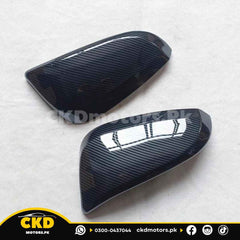 Toyota Fortuner 2017-2024 Carbon Fiber Side Mirrors Covers