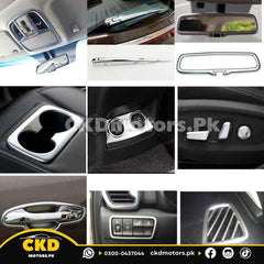 KIA Sportage Interior and Exterior Chrome Trims 9 Pcs | 2020-24