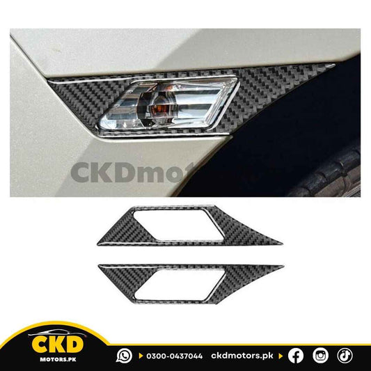 Honda Civic X 2016-2021 Carbon Fiber Side Indicators Trims