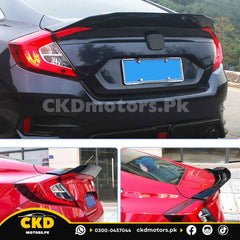 Honda Civic X Ducktail Spoiler | 2016-21