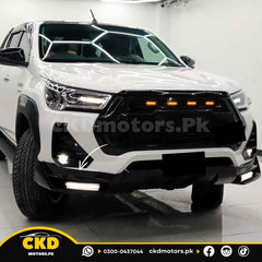 Toyota Hilux Revo 2021-2023 Front DRL Extension