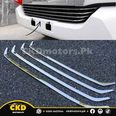 Toyota Fortuner 2017-2021 Lower Grill Chrome