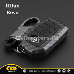 Toyota Hilux Revo 2016-22 Carbon Fiber Key Cover