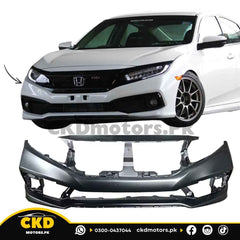 Honda Civic X 2016-2021 US Style Front Bumper