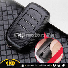 Toyota Hilux Revo 2016-22 Carbon Fiber Key Cover