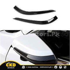 Honda Civic X 2016-21 Carbon Fiber Side Mirror Small Trims