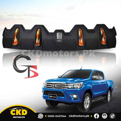 Toyota Hilux Revo 2016-2024 Front Roof LEDs Spoiler Hummer Style