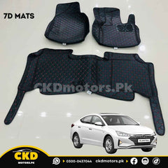 Hyundai Elantra 2020-24 7D Floor Mats