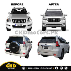 Toyota Prado FJ120 2002-2008 Conversion/Facelift to FJ150