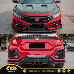 Honda Civic X Type R Body Kit Version 2 |  2016-21