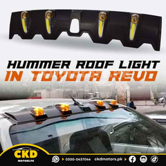 Toyota Hilux Revo 2016-2024 Front Roof LEDs Spoiler Hummer Style