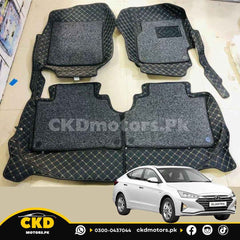 Hyundai Elantra 2020-24 9D Floor Mats