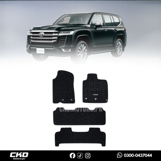 Carpet Floor Mats For Toyota Land Cruiser 2009-2024