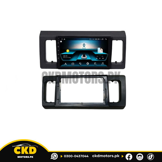 Suzuki Alto 2014–2024 9" Android Frame – Matte Black