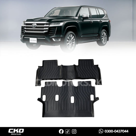 TPE Floor Mats For Toyota Land Cruiser 2009-2025